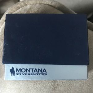 Montana Silversmiths Silver studded cuff bracelet